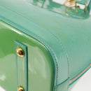 LOUIS VUITTON Monogram Vernis Alma PM Bag Tyu Luco Words M91694 LV Auth 144106-13