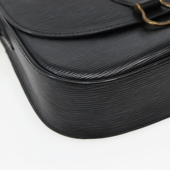 LOUIS VUITTON Epi Monogram Saint Cloud GM Bag Black Noir M52192 LV Auth 144110