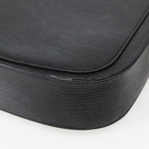 LOUIS VUITTON Epi Monogram Saint Cloud GM Bag Black Noir M52192 LV Auth 144110
