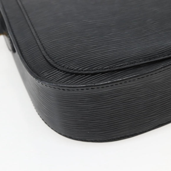 LOUIS VUITTON Epi Monogram Saint Cloud GM Bag Black Noir M52192 LV Auth 144110