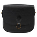 LOUIS VUITTON Epi Monogram Saint Cloud GM Bag Black Noir M52192 LV Auth 144110-2