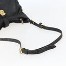 LOUIS VUITTON Monogram Mahina XS Shoulder Bag Black M95660 LV Auth 144112-7