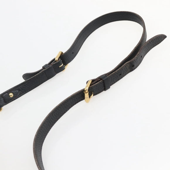 LOUIS VUITTON Monogram Mahina XS Shoulder Bag Black M95660 LV Auth 144112