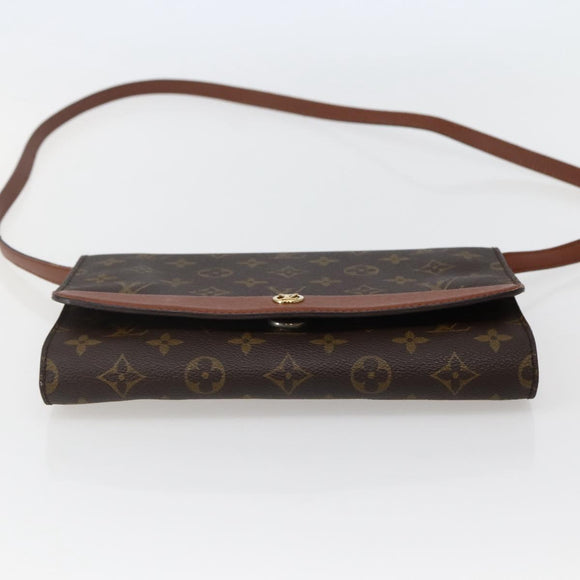 LOUIS VUITTON Monogram Bordeaux 24 Shoulder Bag M51798 LV Auth 144113