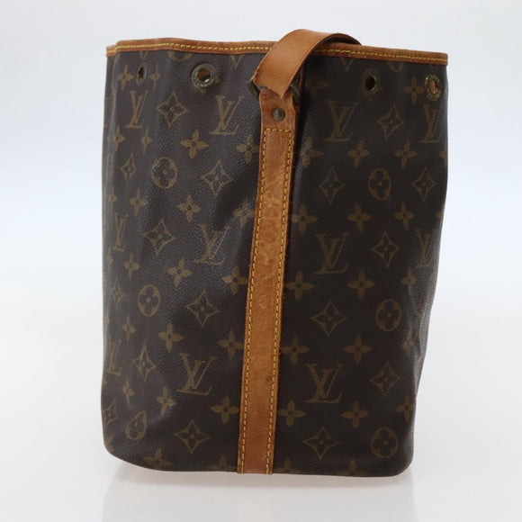 LOUIS VUITTON Monogram Petit Noe Shoulder Bag M42226 LV Auth 144114