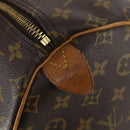 LOUIS VUITTON Monogram Keepall 55 Boston Bag M41424 LV Auth 144117-15