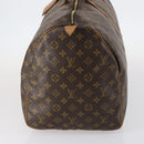 LOUIS VUITTON Monogram Keepall 55 Boston Bag M41424 LV Auth 144117-4