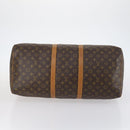 LOUIS VUITTON Monogram Keepall 55 Boston Bag M41424 LV Auth 144117-9