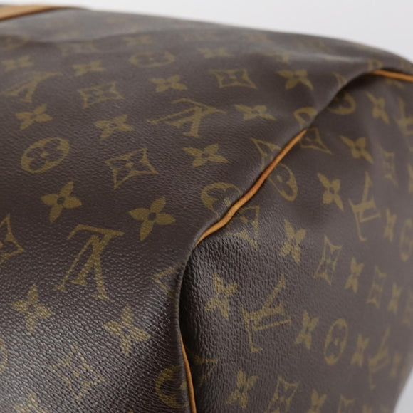 LOUIS VUITTON Monogram Keepall 55 Boston Bag M41424 LV Auth 144118