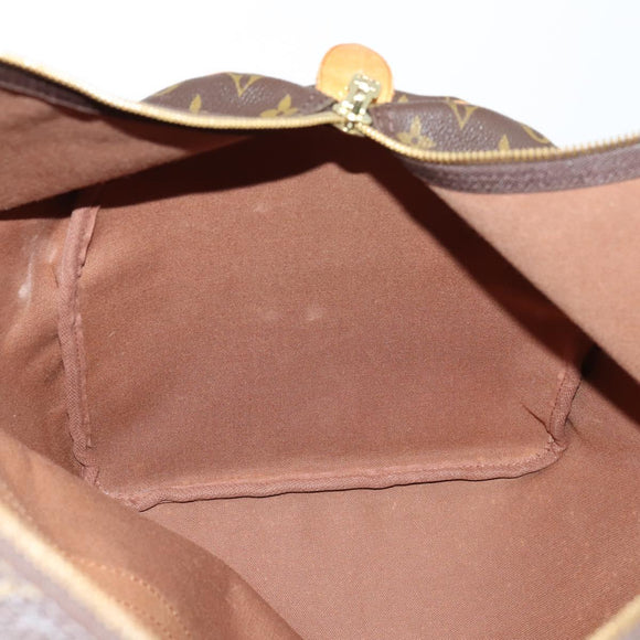 LOUIS VUITTON Monogram Keepall 55 Boston Bag M41424 LV Auth 144118