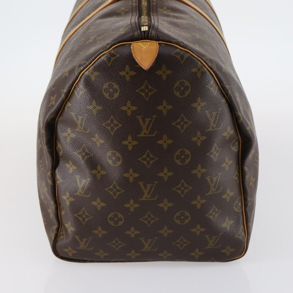 LOUIS VUITTON Monogram Keepall 55 Boston Bag M41424 LV Auth 144118