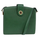 LOUIS VUITTON Epi Capuchin Shoulder Bag Green M52344 LV Auth 144120-1