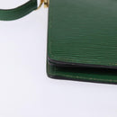 LOUIS VUITTON Epi Capuchin Shoulder Bag Green M52344 LV Auth 144120-8