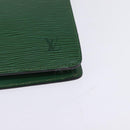 LOUIS VUITTON Epi Capuchin Shoulder Bag Green M52344 LV Auth 144120-15