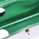 LOUIS VUITTON Epi Capuchin Shoulder Bag Green M52344 LV Auth 144120-21