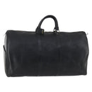LOUIS VUITTON Epi Keepall 55 Boston Bag Noir Black M42952 LV Auth 144122-1