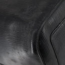 LOUIS VUITTON Epi Keepall 55 Boston Bag Noir Black M42952 LV Auth 144122-12