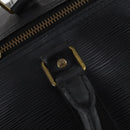 LOUIS VUITTON Epi Keepall 55 Boston Bag Noir Black M42952 LV Auth 144122-16