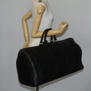 LOUIS VUITTON Epi Keepall 55 Boston Bag Noir Black M42952 LV Auth 144122-22