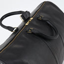 LOUIS VUITTON Epi Keepall 55 Boston Bag Noir Black M42952 LV Auth 144122-6
