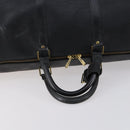 LOUIS VUITTON Epi Keepall 55 Boston Bag Noir Black M42952 LV Auth 144122-7