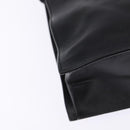 GUCCI Tote Bag Leather Black Gold 002 1053 3754 Auth 144129-10