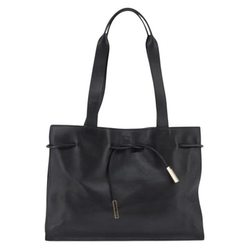 GUCCI Tote Bag Leather Black Gold 002 1053 3754 Auth 144129 - 0