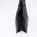 GUCCI Tote Bag Leather Black Gold 002 1053 3754 Auth 144129-4