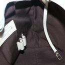 GUCCI GG Canvas Guccissima Tote Bag Leather White Gold 145993 Auth 144130-18