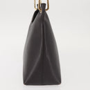 GUCCI Bamboo Shoulder Bag Leather Dark Brown Gold 001 3008 Auth 144134-4