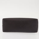 GUCCI Bamboo Shoulder Bag Leather Dark Brown Gold 001 3008 Auth 144134-9