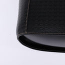 GUCCI Interlocking Shoulder Bag Leather Black Gold 001 33 0998 Auth 144140-12