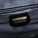 GUCCI Interlocking Shoulder Bag Leather Black Gold 001 33 0998 Auth 144140-16