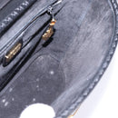 GUCCI Interlocking Shoulder Bag Leather Black Gold 001 33 0998 Auth 144140-18