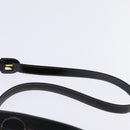 GUCCI Interlocking Shoulder Bag Leather Black Gold 001 33 0998 Auth 144140-8