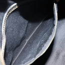 FENDI Pecan Canvas Boston Bag PVC Black Brown Auth 144142-23