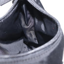 PRADA Hand Bag Nylon Black Silver Auth 144143-20
