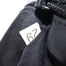PRADA Hand Bag Nylon Black Silver Auth 144143-12