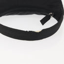 PRADA Hand Bag Nylon Black Silver Auth 144143-7
