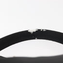 PRADA Hand Bag Nylon Black Silver Auth 144143-8