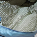PRADA Shoulder Bag Nylon Light Blue Silver Auth 144144-11