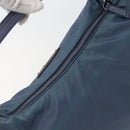 PRADA Shoulder Bag Nylon Light Blue Silver Auth 144144-6