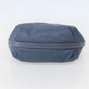 PRADA Shoulder Bag Nylon Light Blue Silver Auth 144144-5