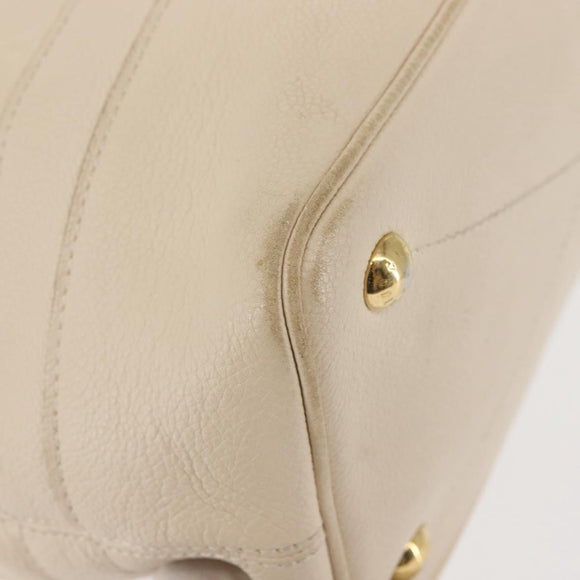 LOUIS VUITTON Monogram Empreinte Citadine PM Tote Bag Neige M40554 Auth 144145