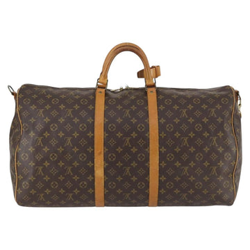 LOUIS VUITTON Monogram Keepall Bandouliere 60 Boston Bag M41412 LV Auth 144148 - 0