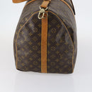 LOUIS VUITTON Monogram Keepall Bandouliere 60 Boston Bag M41412 LV Auth 144148-3