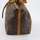 LOUIS VUITTON Monogram Keepall Bandouliere 60 Boston Bag M41412 LV Auth 144148-4