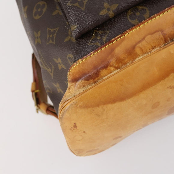 LOUIS VUITTON Monogram Montsouris GM Backpack M51135 LV Auth 144150