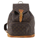 LOUIS VUITTON Monogram Montsouris GM Backpack M51135 LV Auth 144150-13