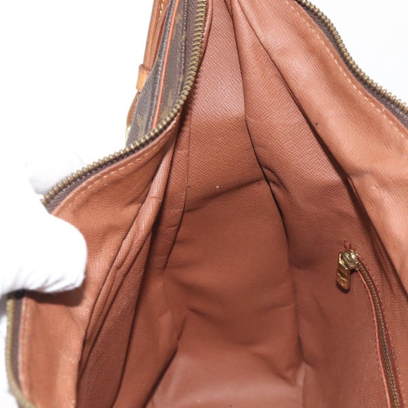 LOUIS VUITTON Monogram Boulogne 35 Schultertasche M51260 LV Auth 144151